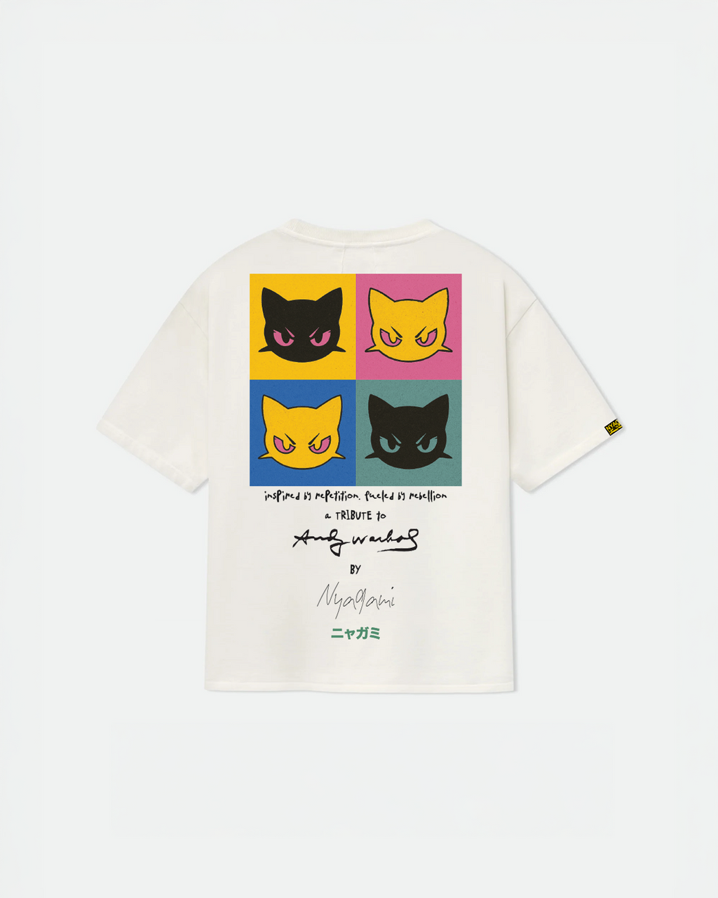 NYAGAMI POP PAWS TEE – GAMI:ONE ISSUE 1