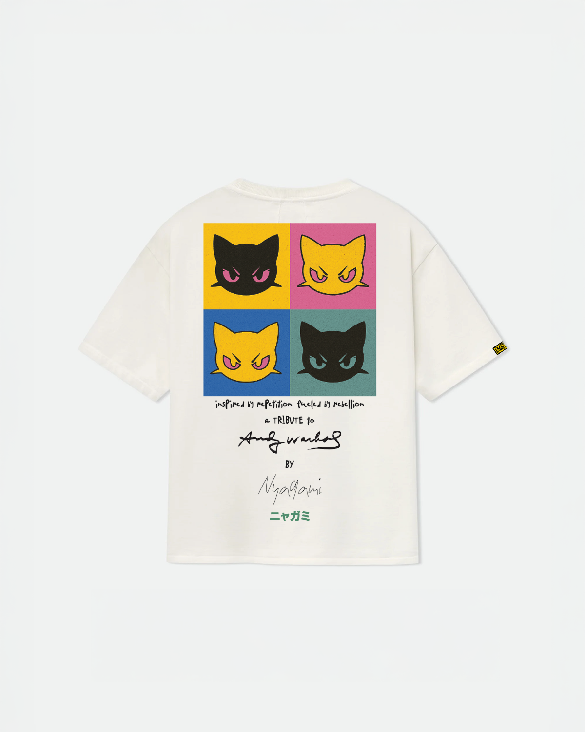 NYAGAMI POP PAWS TEE – GAMI:ONE ISSUE 1