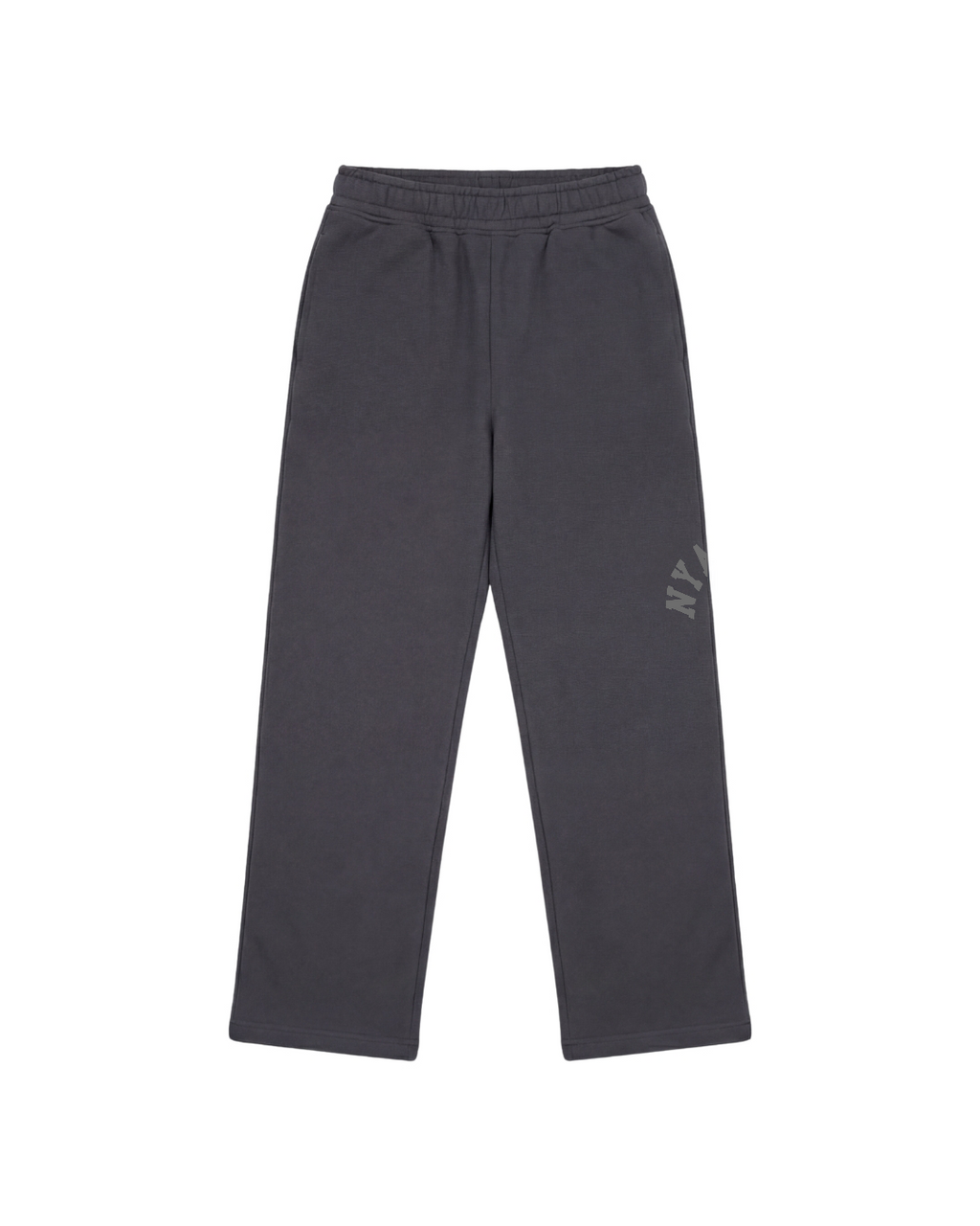 STONE-GREY BAGGY SWEATPANTS