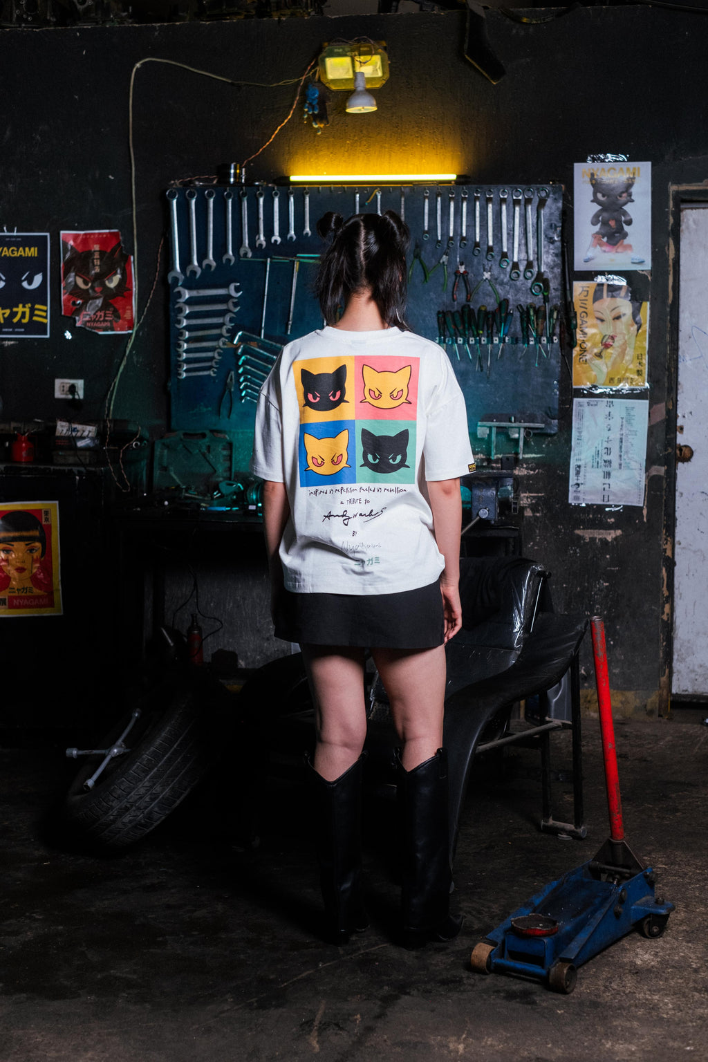 NYAGAMI POP PAWS TEE – GAMI:ONE ISSUE 1