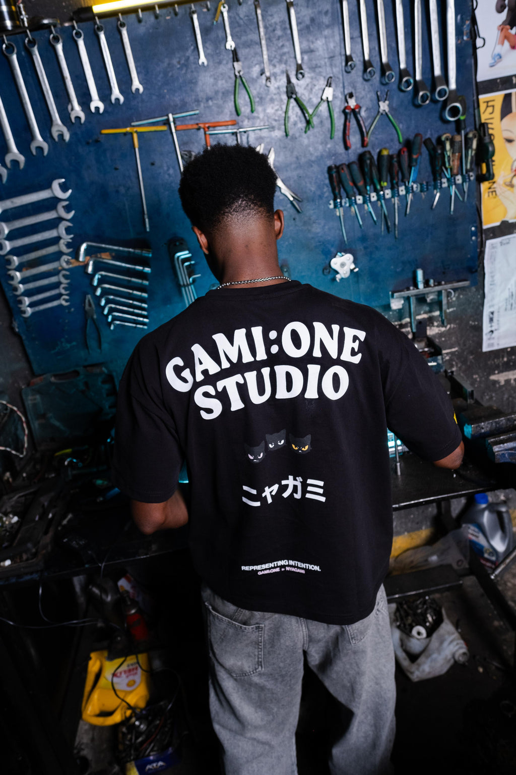 NYAGAMI GAMI:ONE STUDIO TEE – ISSUE 1
