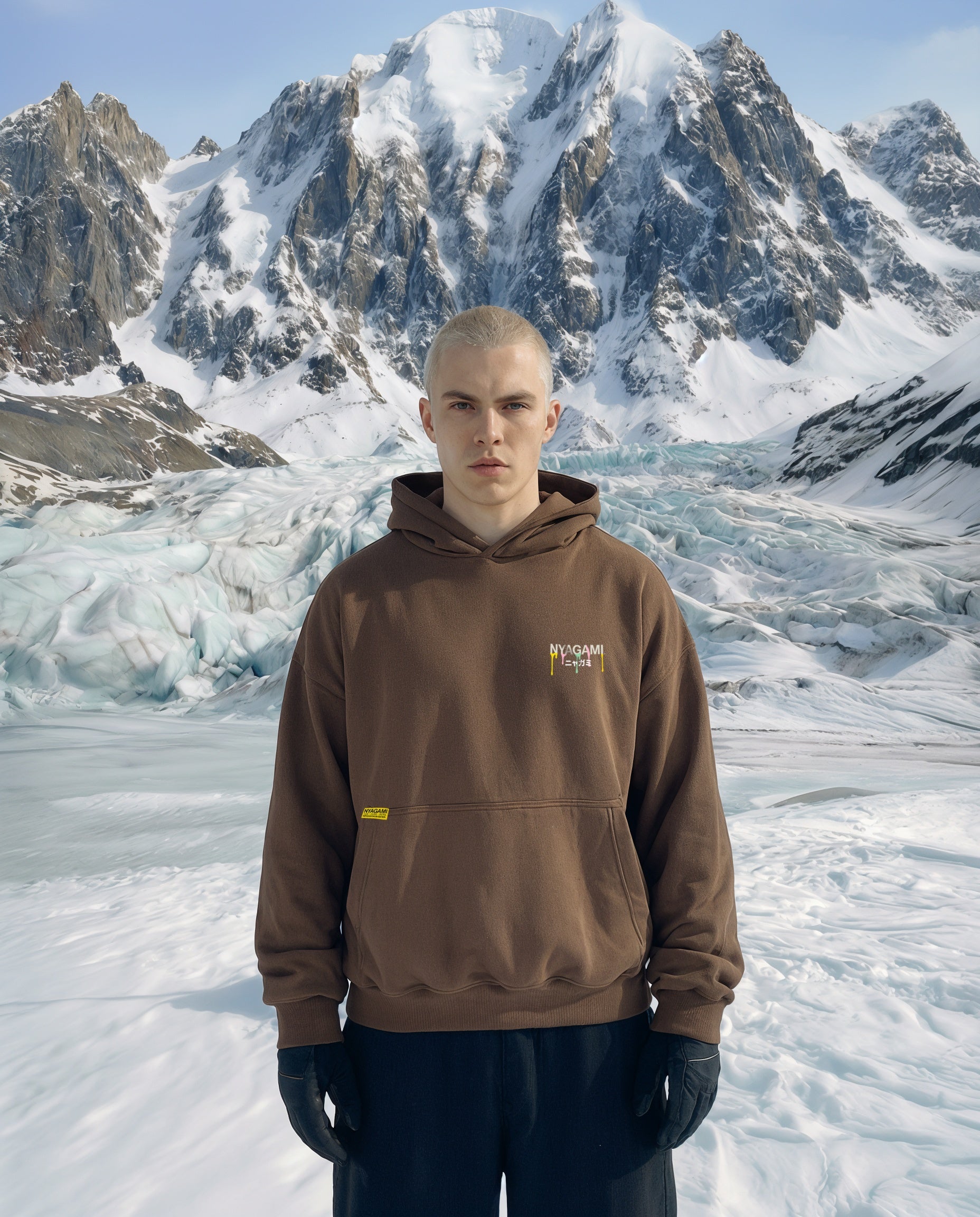 BROWN GAMI:ONE KILL BILL HOODIE: VENGEANCE FIT