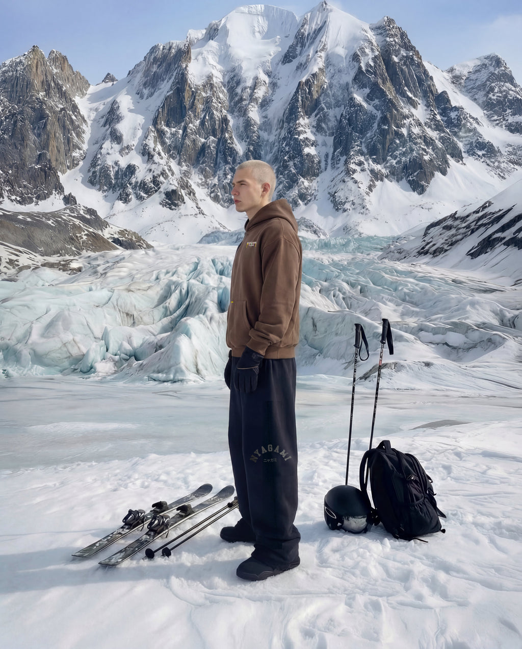 BROWN GAMI:ONE KILL BILL HOODIE: VENGEANCE FIT