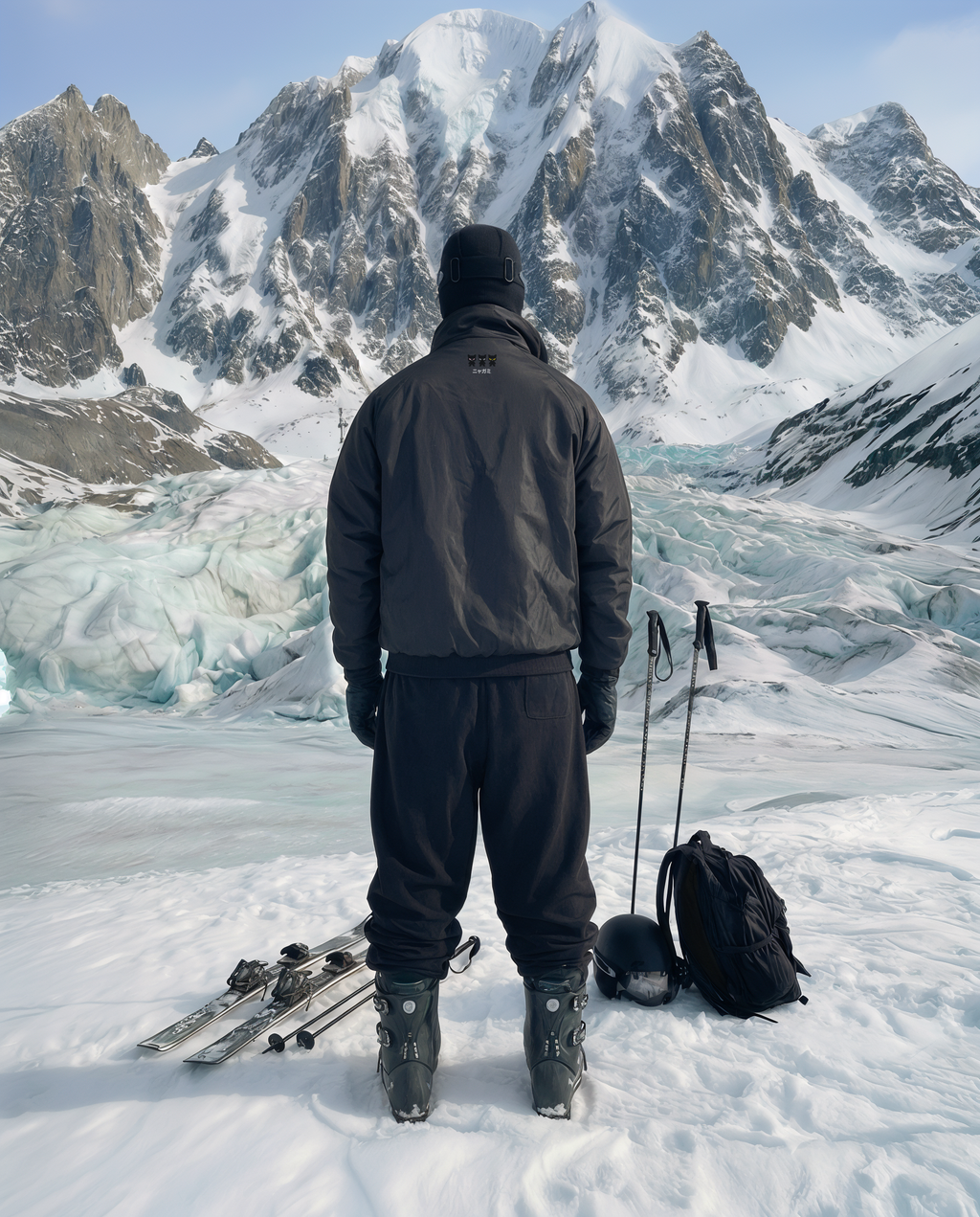 BLACKOUT SHELL PUFFER JACKET