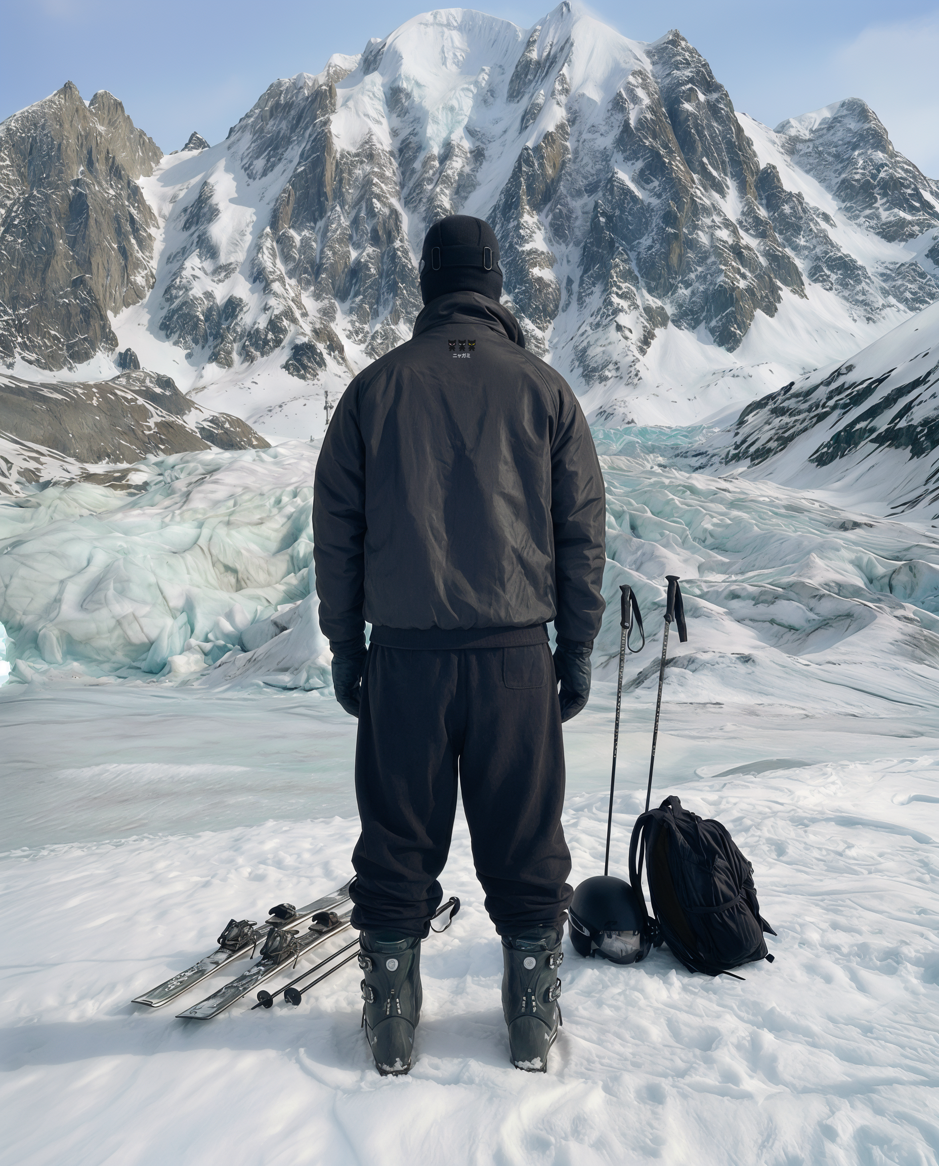 BLACKOUT SHELL PUFFER JACKET