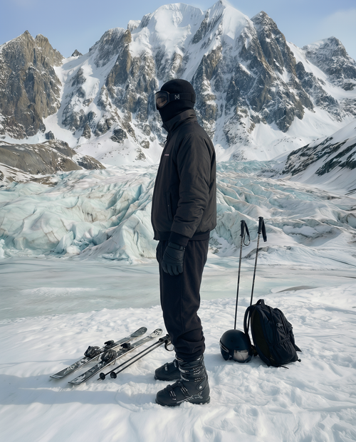 BLACKOUT SHELL PUFFER JACKET